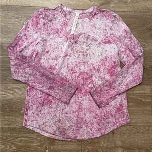 Lululemon Love Long Sleeve Shirt
Cirrus Wash Alpine White Lunar Rock Vivid Plum